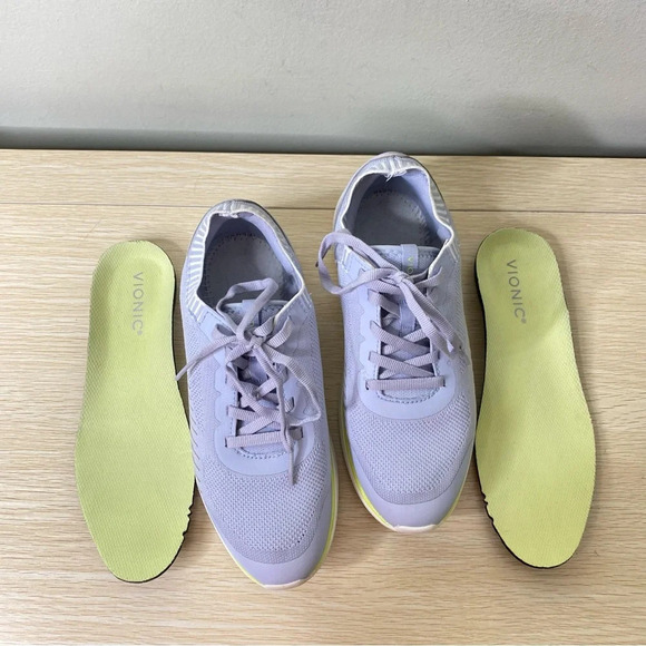 Vionic Blue Haze Lace Up Knit Embolden Athletic Sneaker Shoe Women's Size 6.5 - Picture 8 of 10